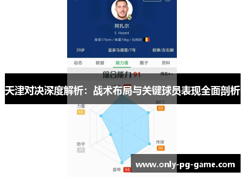 天津对决深度解析：战术布局与关键球员表现全面剖析